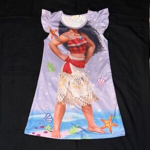Kids Moana Nightgown - Purple